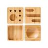 Buy cheap Bamboo Wood Desk Pen Holder Office Supplies Multipurpose Organizer for Desktop Office from wholesalers