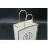 Buy cheap ODM Recycled Paper Shopping Bags Personalized Bulk Kraft Bags With Handles from wholesalers