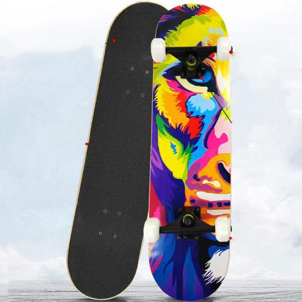 Buy cheap PU Wheel Outdoor Entertainment Equipment Heat Transfer Printing Bearings Skateboard from wholesalers