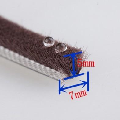 Buy cheap adhesive mohair strip anti dust strip window and door brush strip from wholesalers