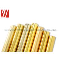 Buy cheap Platen Stamping PET 0.64m*360m Gold Hot Stamping Foil product