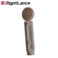 Buy cheap FDA PP White Blood Lancet Device For Diabetes Sterlie Medical Equipment product