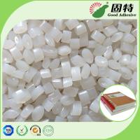 Buy cheap Bookbinding White Granule Coated Paper Spine Glue Hot Melt Pellet EVA Hot Melt product