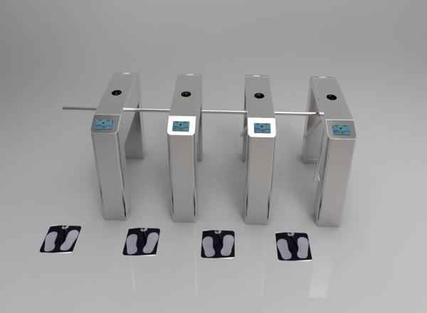 Buy cheap 316 Stainless Steel RS485 ESD Turnstile Gate System from wholesalers