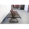 Buy cheap Double Side Commercial Metal Benches Outdoor For Patio Park OEM ODM from wholesalers