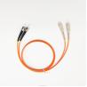 Buy cheap High Speed Fiber Optic Cables LC UPC To ST UPC Fiber Optic Patch Cord Custom FTTH Optical Fiber Cable from wholesalers