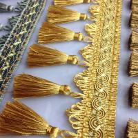 Buy cheap Shiny fluorescent design luxurious tassels fringes for curtain/sofa/pillow product