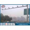 Buy cheap H 6.5m Road Monitor Galvanized CCTV Camera Poles Weather Resistance from wholesalers