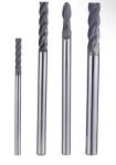 Buy cheap Professional Grade Solid Carbide Graphite Ball End Mills Diamond Coated for Precision Machining from wholesalers