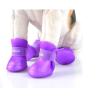 Buy cheap Pet supplies silicone rain boots, non-slip pet shoes, candy color fashion cute dog shoes，red,yellow,pink,black; from wholesalers