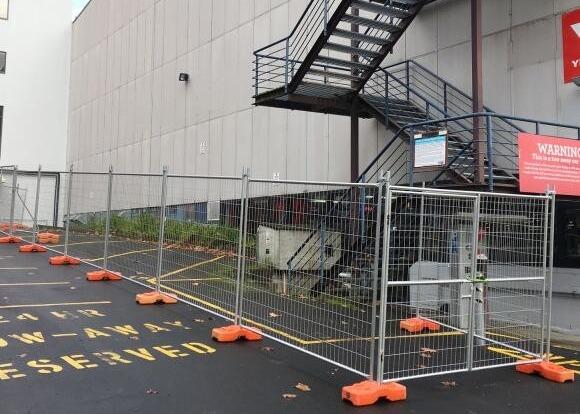 Buy cheap Galvanized Welded Mesh Filled Steel Temporary Fence For Sports Events from wholesalers