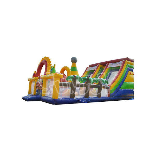 Customized 12*8*6m Inflatable Castle Bouncy For Commercial