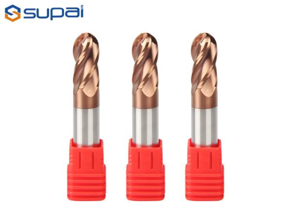 Buy cheap 4 Flutes Carbide CNC Square Nose End Mill 1/4 Inch Shank Diameter 3 Inch Long from wholesalers