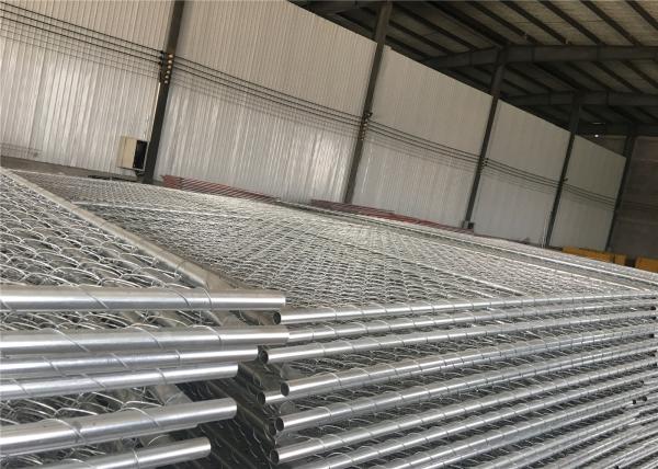 Buy cheap 8'x12' Q195 Q235 Temporary Chain Link Fence 60mm x 60mm x 2.7mm from wholesalers