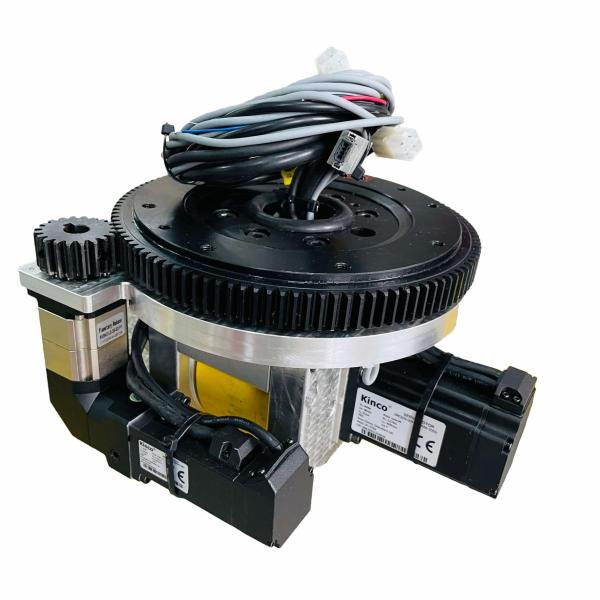 Buy cheap DC48V 500kg Agv / Forklift Drive Wheel , Storehouse Material Handling Robot Motor Wheel from wholesalers