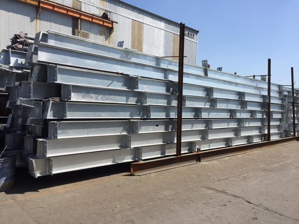 Q235B Q355B Light Steel Frame Construction Galvanizd Purlin