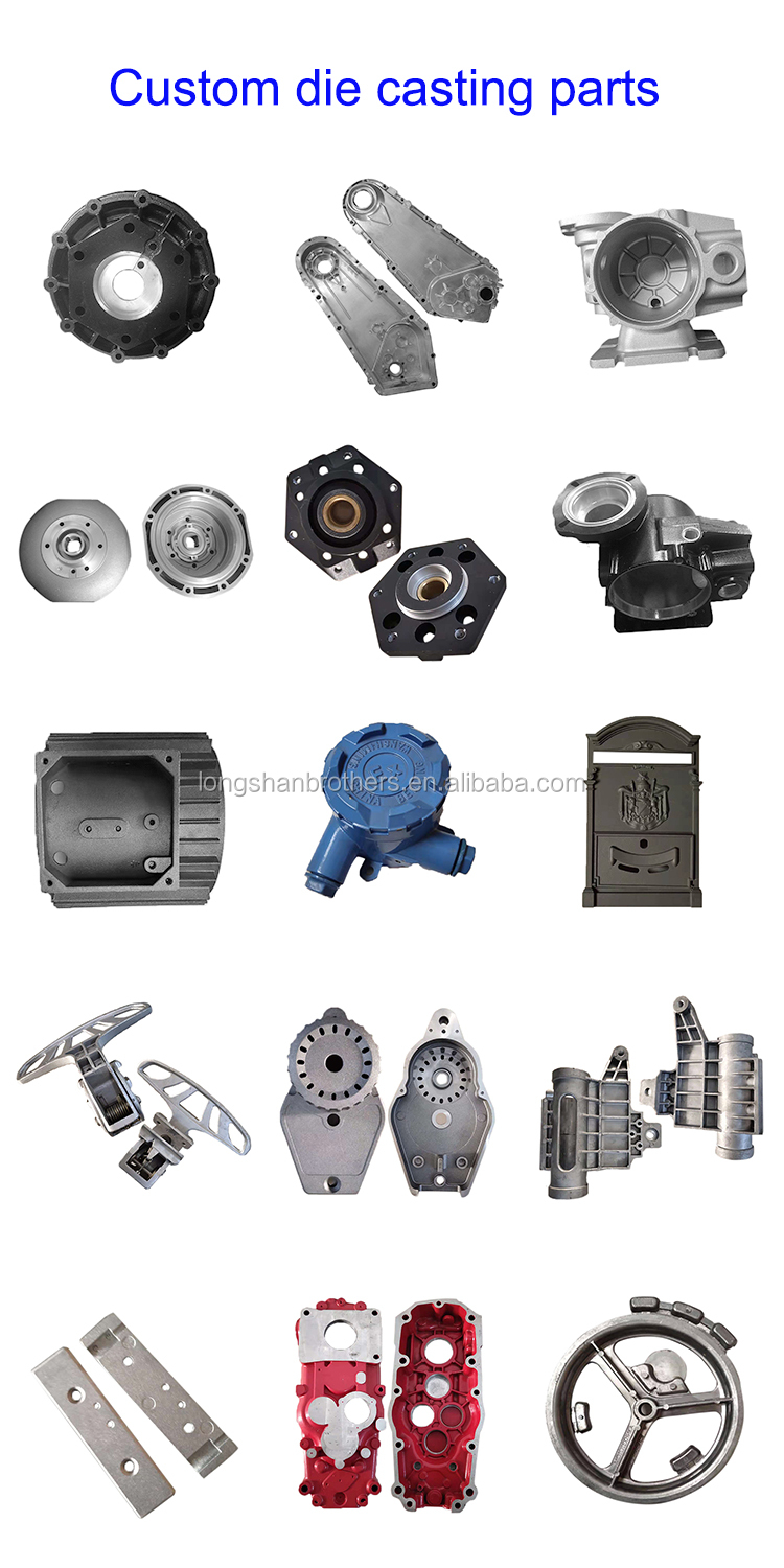 Polishing Custom Aluminum Die Casting with Alloy Base and Tolerance of 0.01mm
