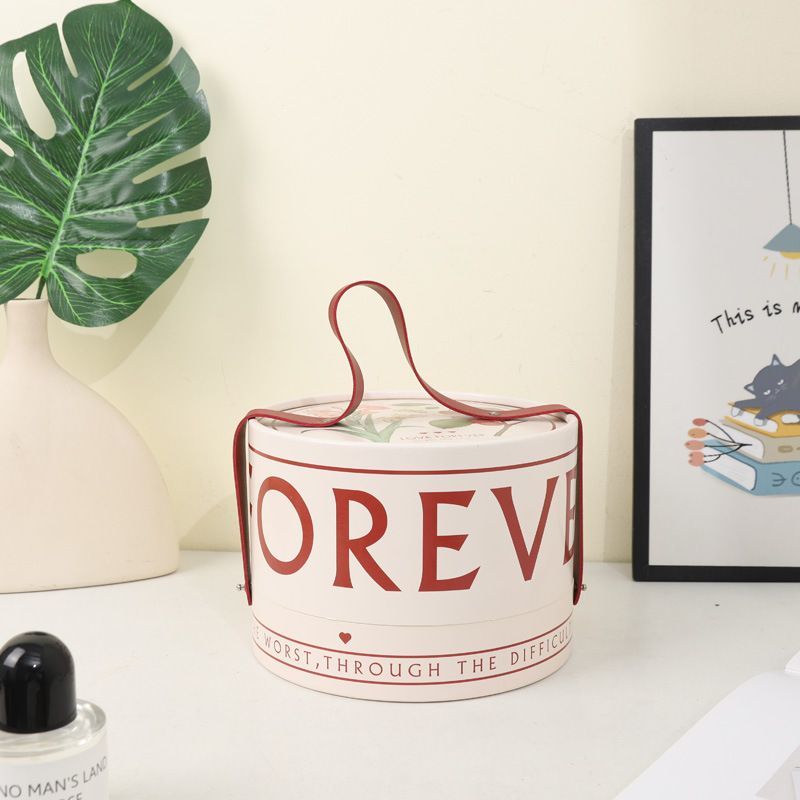 Round Tube Cylinder Shaped Custom Packaging Storage Food Candy Chocolate Wine Jewelry Handbag Cosmetic Perfume Lipstick Auto Key Candle Box for Wedding
