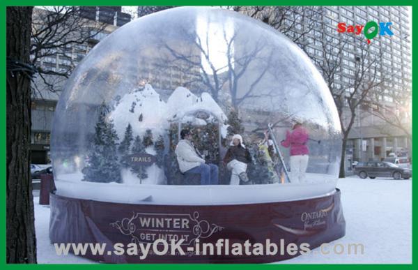 Christmas Themed Outdoor Inflatable Party Transparent Tent Bubble Inflatable Air