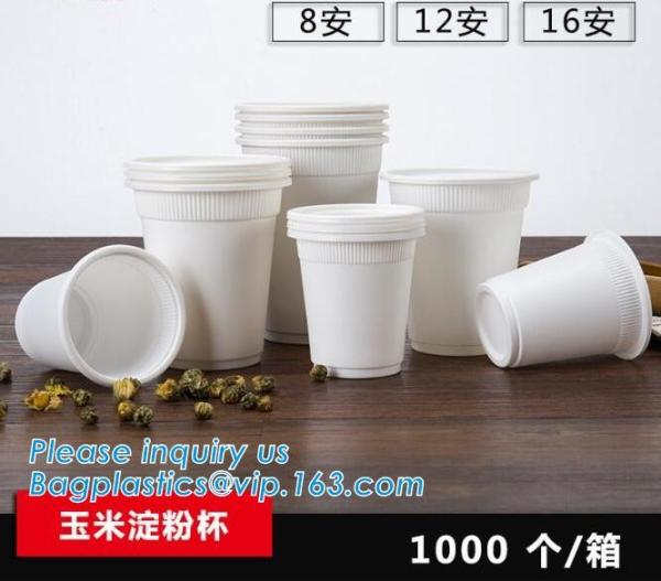 6OZ Corn Starch Biodegradable Disposable Cup,Eco-friendly Corn Starch Cup Party