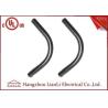 Buy cheap White Zinc Plated Steel EMT Elbow PVC Coated Electrical Fittings And Accessories from wholesalers
