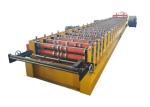 Galvanized Steel Deck Forming Machine , Floor Tiles Manufacturing Machines Chain
