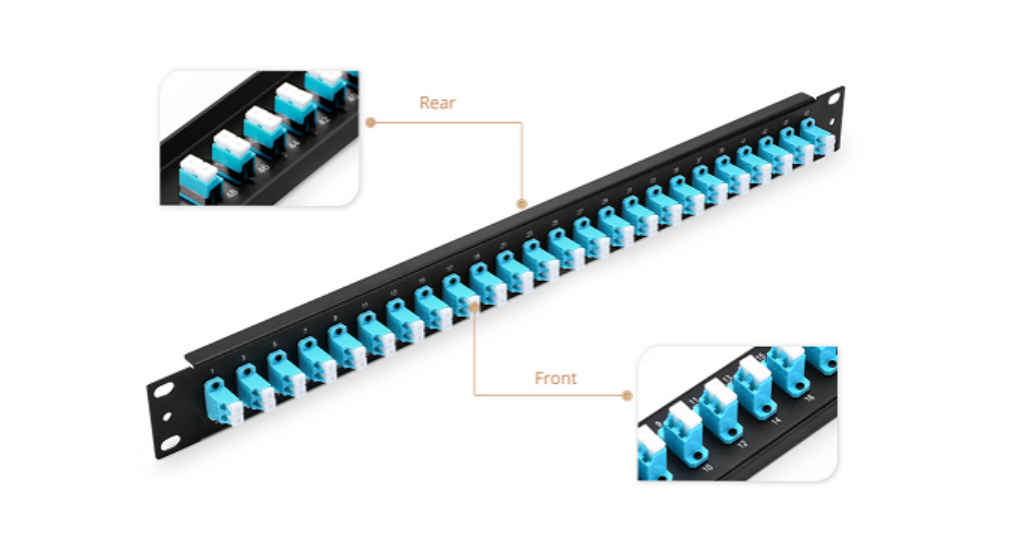 Ferrule Type OM4 Fiber Adapter for Fast FTTH Optical Multimode Duplex DX LC Connection