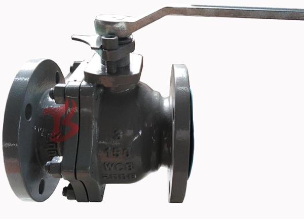 Buy cheap Floating Split Body Ball Valve Soft Seated Carbon Steel WCB 2PC 150LB from wholesalers