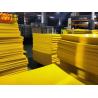 Buy cheap ISO14001 Reusable Durable Yellow Corrugated Plastic Sheets from wholesalers