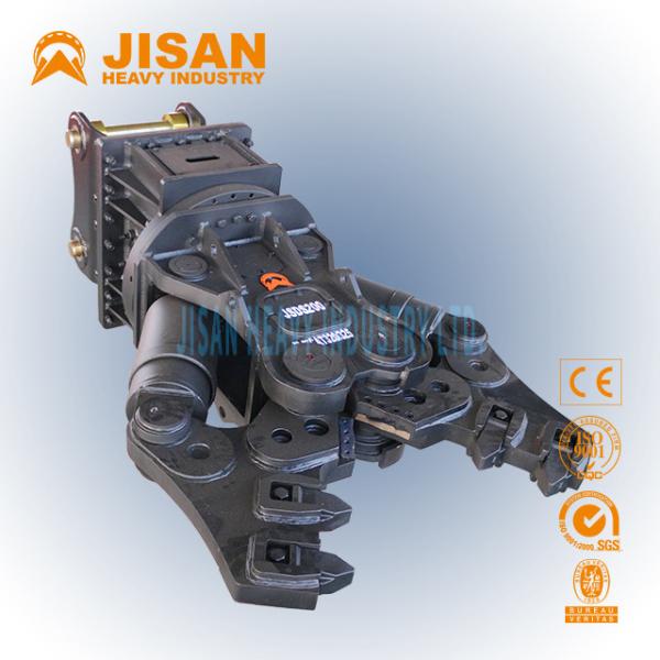 Buy cheap Hydraulic Iron Metal Scrap Shear Cutting Machine Stainless Steel Bar Excavator Shear from wholesalers