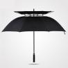 Buy cheap Straight Double Canopy Customized Golf Umbrella Semi Automatic Windproof Waterproof from wholesalers