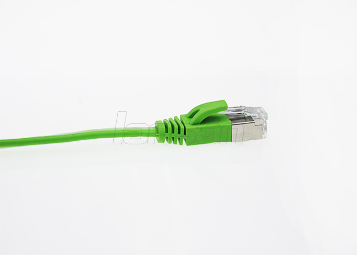 Bare Copper Category Cat6 Patch Cable , Round PVC STP Ethernet Cable 2m 3m 5m