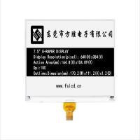 Buy cheap 7.5 Inch 640x384 Dots E Paper Screen Spi E Ink for Shelf Label product