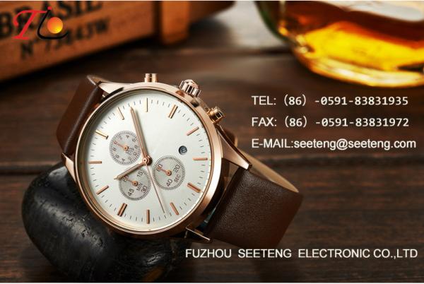 Buy cheap NEW!JAPAN MOVT QUARTZ WATCH STAINLESS STEEL BACK MEN WATCH WITH CAKENDAR from wholesalers