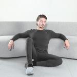 Magnetic Heated Thermal Underwear Suit Washable Electric Heated Panties