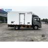 Buy cheap 3T Dongfeng Small Refrigerated Delivery Truck With Thermo King Unit from wholesalers