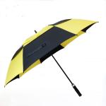 62 inch Extra Oversize Large Compact Golf Umbrella，Double Canopy Vented