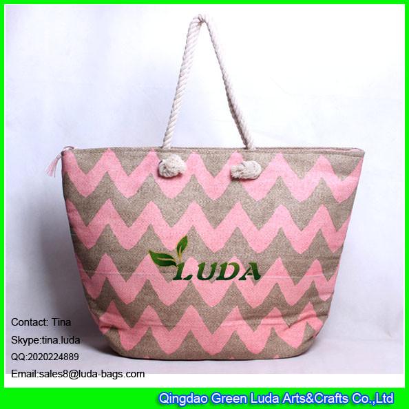 Buy cheap LUDA 2015 summer clutch beach swimming bag chevron paper straw bag for women from wholesalers