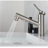 Buy cheap SUS304 Stainless Steel Pull-Out Single Hole Single Handle Basin Mixer In Matte Black SN from wholesalers