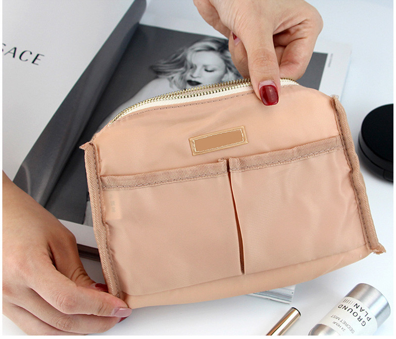 Custom Waterproof PU Leather Travel Makeup Cosmetic Bags Lady