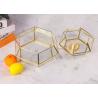 Buy cheap Brass copper glass artifact rimmed Display box hexagonal geometric plant greenhouse decoration Yiwu wholesale from wholesalers