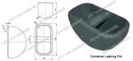 Painted / Galvanized Shipping Container Parts Container Fixed Parts