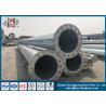Buy cheap Galvanized Electrical Steel Utility Pole , Tubular Steel Pole Polygonal Shape from wholesalers
