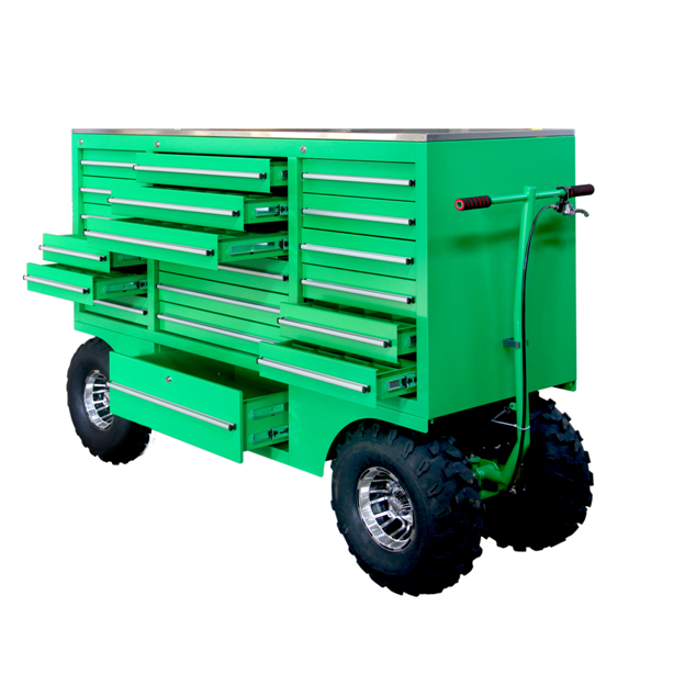 Popular Heavy Duty Rolling Tool Cart with Drawers and Wheels Made of Cold Rolled Steel