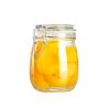 Buy cheap Food Grade Glass Jam Jar Airtight Metal Clip Top For Storage / Preserving Honey from wholesalers