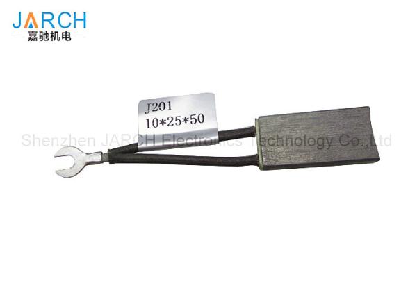 Customized Carbon Brush Starter 10 x 25 x 50mm High Copper Content For Diesel