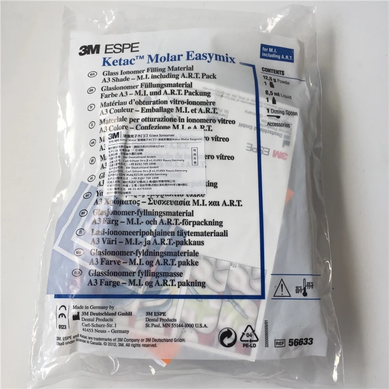 Orthodontic 3M Dental Ketac Molar Easymix Glass Ionomer Restorative Cement