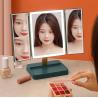 Buy cheap Trifold vanity Lighted Magnifying Makeup Mirror Cosmetic ABS Plastic from wholesalers