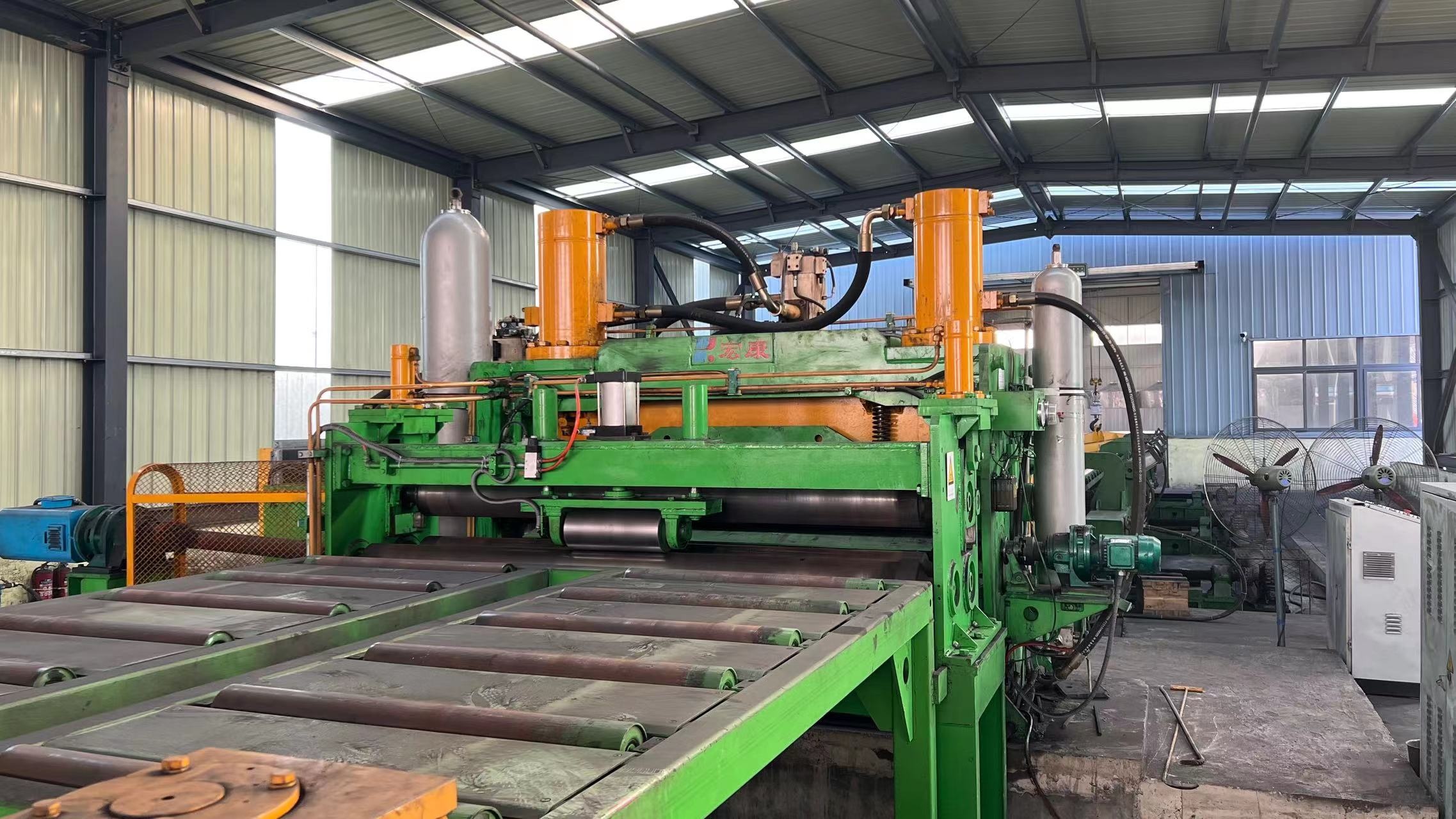 High Productivity Cut to Length Line Extended Straightened and Leveled Product Line