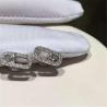Buy cheap full diamonds earring 18kt gold with yellow gold or white gold from wholesalers